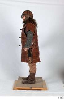 Photos Medieval Knight in leather armor 2 Leather armor Medieval armor a poses servant whole body 0003.jpg